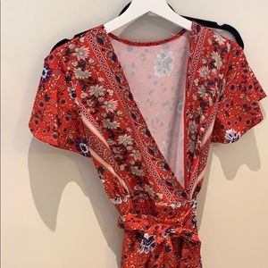 Dress from amazon. Wore it only once for vacation